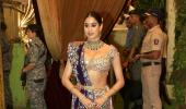 Janhvi Attends Mehendi Ceremony With...