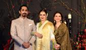 Rekha, Aditi-Siddharth At Sona Reception