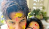 Kiara-Sidharth Celebrate Holi