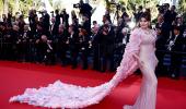 Urvashi Captivates Cannes