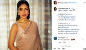 Guess How Much Bhumi's Sari Costs