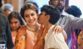 Kajol, Yug Serve Bhog At Durga Puja