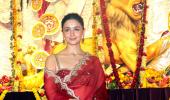 Alia Joins Kajol-Rani At Durga Puja