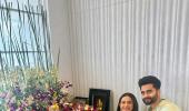 Rakul-Jackky's First Ganpati