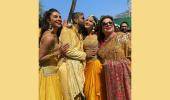 Priyanka At Brother's Haldi Ceremony