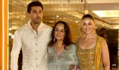 Alia-Ranbir Dazzle At Alekha's Mehendi