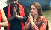 WATCH: Tamannaah At The Maha Kumbh Mela