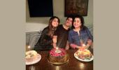 Farhan, Farah, Anusha's Birthday Party