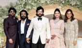 Ram Charan At Akhil-Zainab's Reception