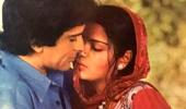 Zeenat Aman's First Onscreen Kiss