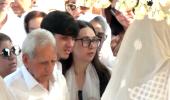 Karisma, Kids At Sunjay Kapur's Funeral