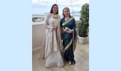 Sharmila Tagore, Simi Garewal At Cannes