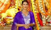 Watch: Priyanka Visits Durga Puja Pandal