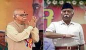 Advani has 'candid' interaction with RSS chief