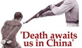 'Death awaits us in China'