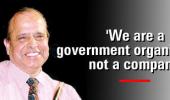 'We are a government organisation, not a company'