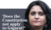 'Does the Constitution not apply to Gujarat?'