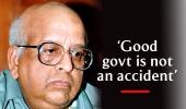 'Good govt is not an accident'