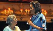 When Michelle towered over PM's wife