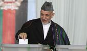 Image: Afghans begin voting for new President