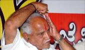 A year in power, Yeddyurappa still can't smile