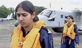 Indian Navy's first women aviators take charge