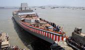 Missile destroyer INS Chennai launched