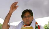 Stoic silence at Shashi Tharoor's backyard