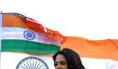 Mallika Sherawat glams up India Day parade in US