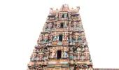 Malaysia's oldest Hindu temple on a postage stamp