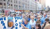 Empire State shuts door, but NYC celebrates Mother Teresa