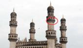 Hyderabad: Rains kill 3; damage Charminar