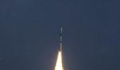 PIX: GSLV mission fails, rocket explodes in midair