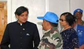 Tharoor visits Haiti, hails Indian peacekeepers