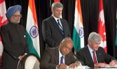 India, Canada sign nuclear deal