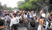 AP day celebrations marred by Telangana protests