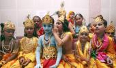 Colourful Janmashtami celebrations