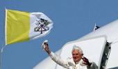 God save the Pope! Row erupts as papal arrives in UK