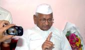 Forget votes if no Lokpal Bill, Anna tells Congress