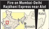Fire on Mumbai-Delhi Rajdhani Express