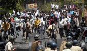 PIX: Anti-Jaitapur N-plant protest turns violent 