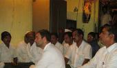 Rahul Gandhi meets kin of Mawal firing victims