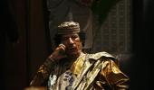 In PIX: When Gaddafi embarrassed India