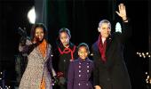 PHOTOS: Obamas light up National Christmas Tree in the US
