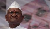 Hazare justifies 'just one slap' remark against Pawar