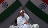 Rahul can't become PM after a day in a hut: Hazare