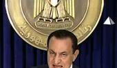 Won't run for another term, says embattled Mubarak