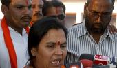 Uma Bharti dares Akhilesh govt to arrest BJP leaders