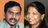 2G case: Court gives bail to Raja, Kani, Ammal