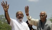 Thaw in cold war? Modi welcomes Advani in Gujarat